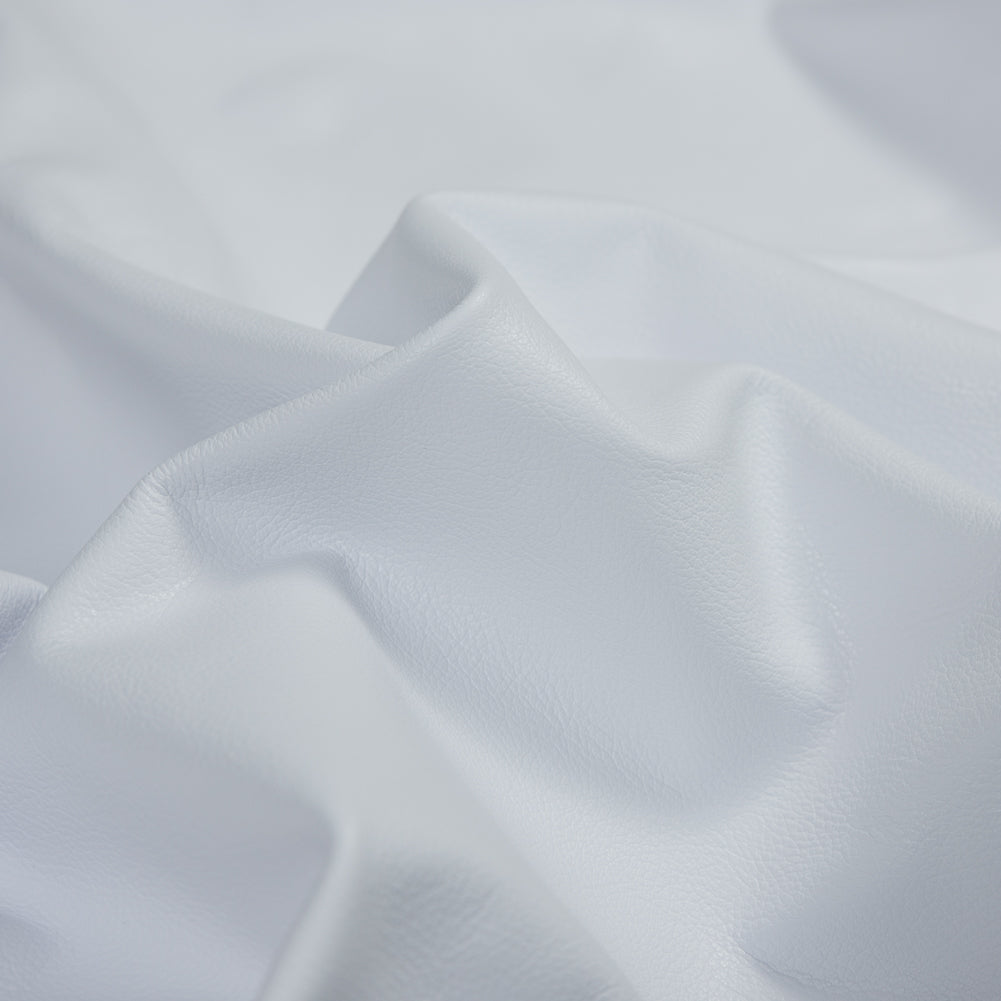 Medium White Doral Half Cow Leather Hide Detail