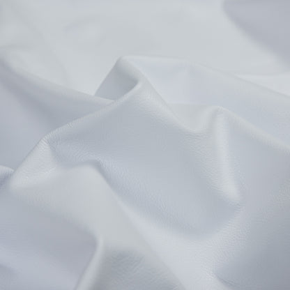 Medium White Doral Half Cow Leather Hide Detail