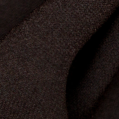 Black Stretch Polyester Crepe Full