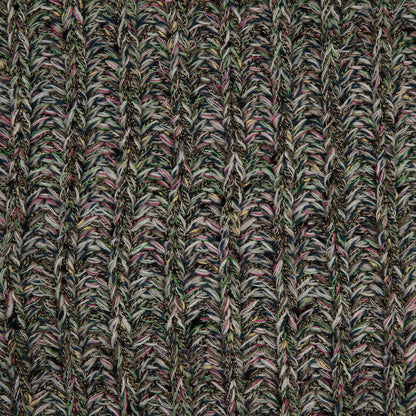 Italian Green and Pink Chunky Wool Knit Full