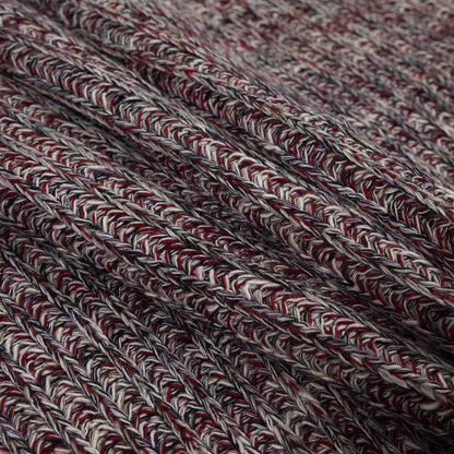 Italian Red, Pink and Navy Chunky Wool Knit Detail