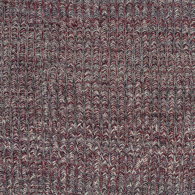 Italian Red, Pink and Navy Chunky Wool Knit