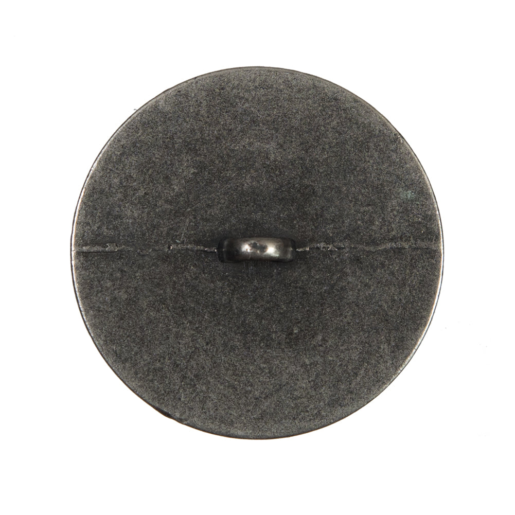 Silver Metal Heart Shank Back Button - 44L/28mm Detail