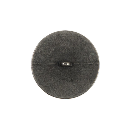 Silver Metal Heart Shank Back Button - 36L/23mm Detail