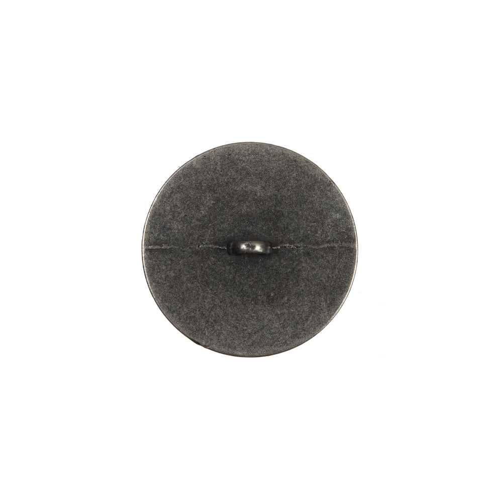 Silver Metal Heart Shank Back Button - 28L/18mm Detail