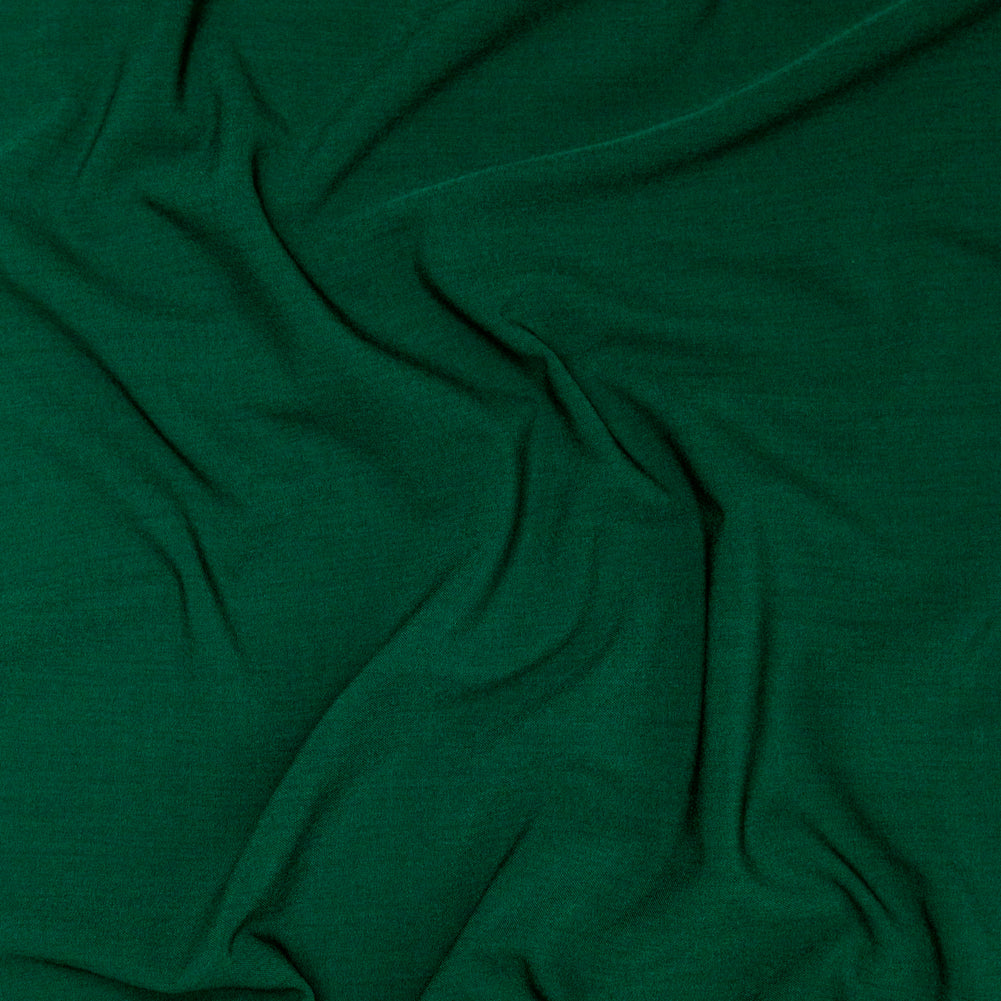 Italian Verde Stretch Polyester Twill