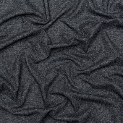 Stretch Wool Suiting - Heathered Peat Gray