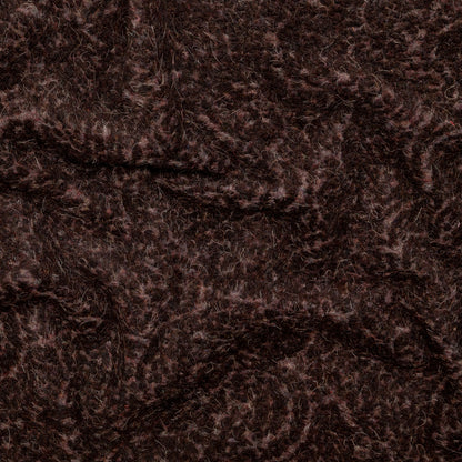 Black and Gray Fuzzy Wool Knit