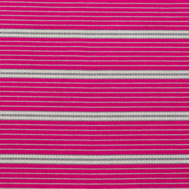 Raspberry Sorbet Striped Tweed