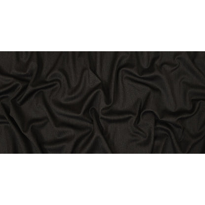 Italian Navy and Brown Heathered Stretch Wool Twill Suiting Full