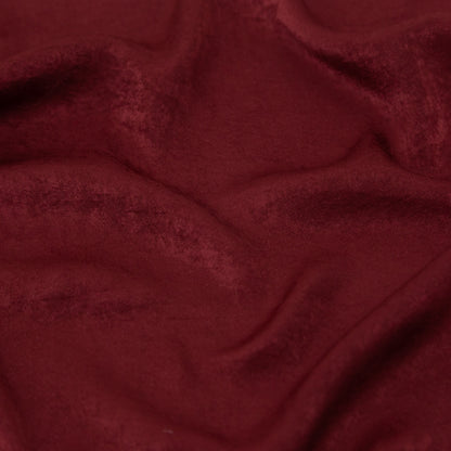 Italian Tawny Port Hammered Polyester Charmeuse Detail