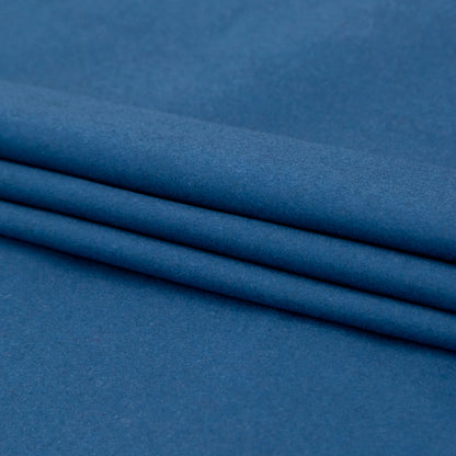 Blue Ashes Felted Wool Coating Folded