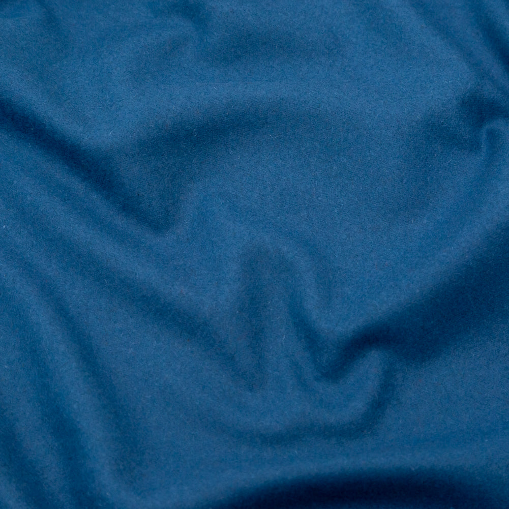 Blue Ashes Felted Wool Coating Detail
