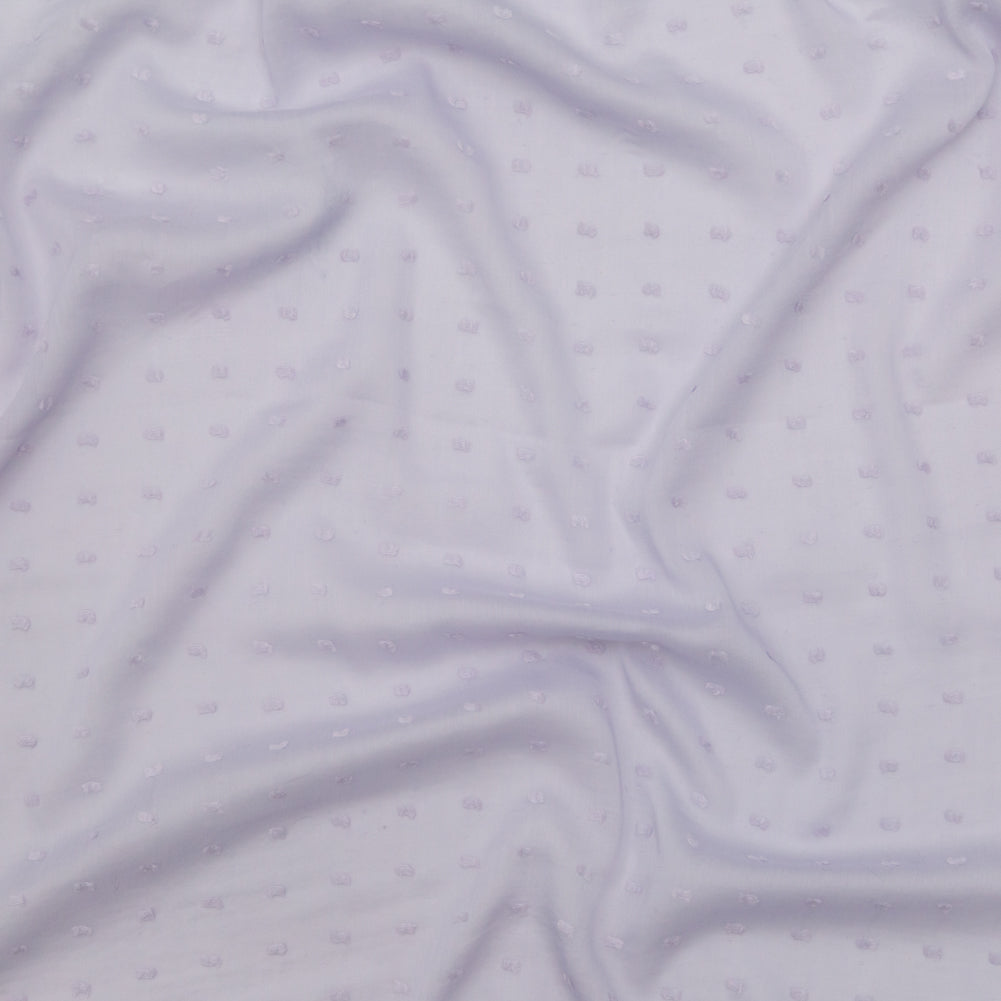 Italian Evening Haze Cotton Swiss Dot