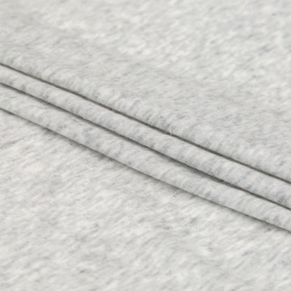 Heathered Light Gray Tissue Weight Jersey Detail