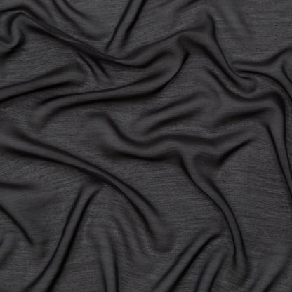 Rag & Bone Black Cotton and Rayon Voile