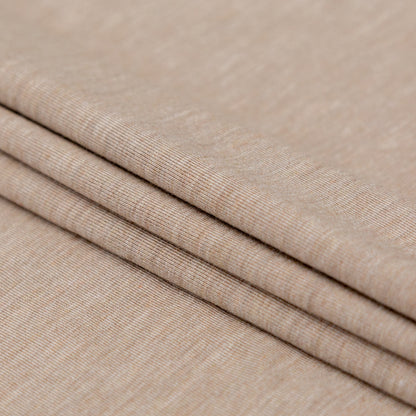 Italian Heather Taupe Stretch Viscose Jersey Folded