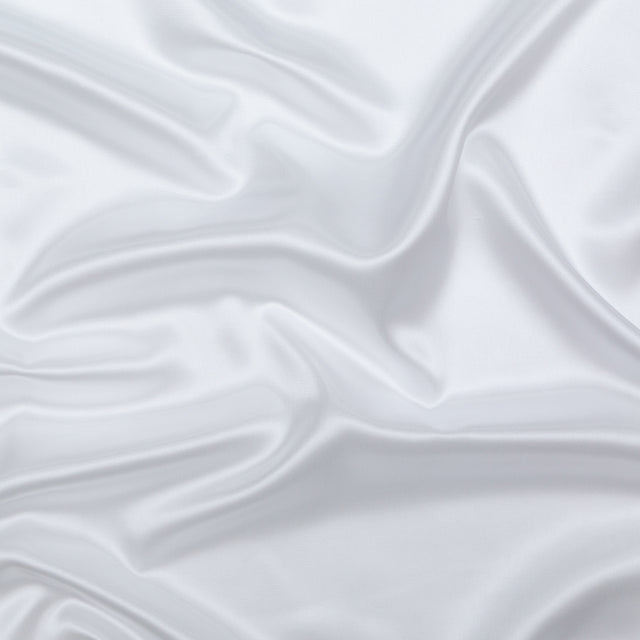 Acetate Twill Lining - White - Granada Collection