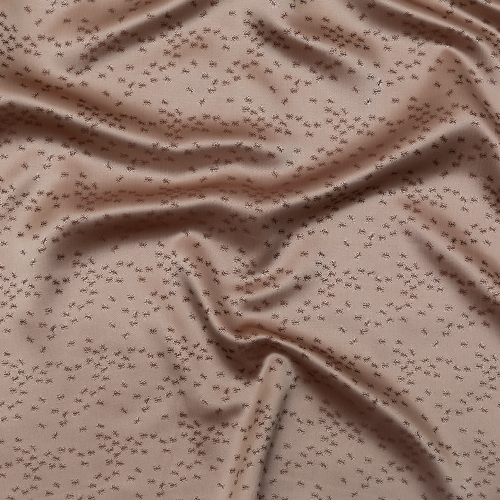 Ants Jacquard Lining - Taupe