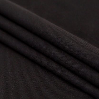 Rag & Bone Black Stretch Rayon Pique Folded