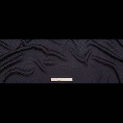 Black Circles Rayon Jacquard Full