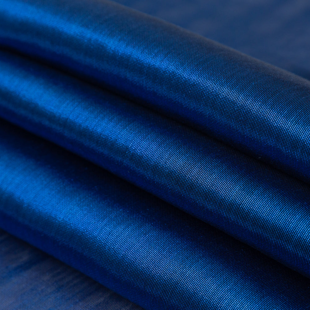 Metallic Scrim Lame - Royal Blue Detail