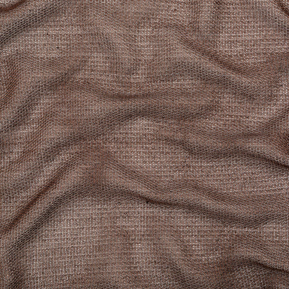 Metallic Faux Knit Chainmail - Brown