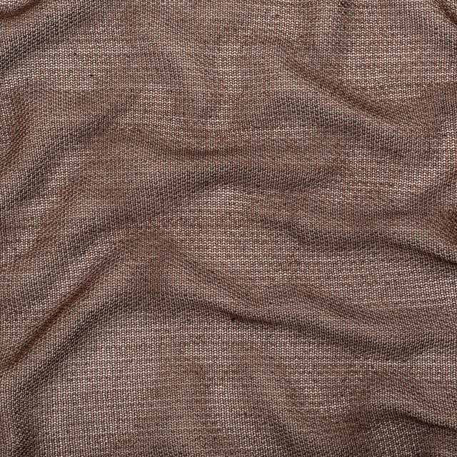 Metallic Faux Knit Chainmail - Brown