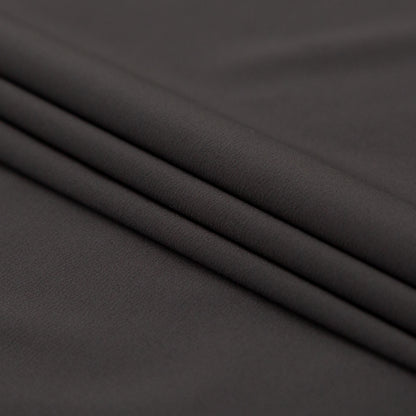 Theory Charcoal Stretch Polyester Crepe de Chine Folded