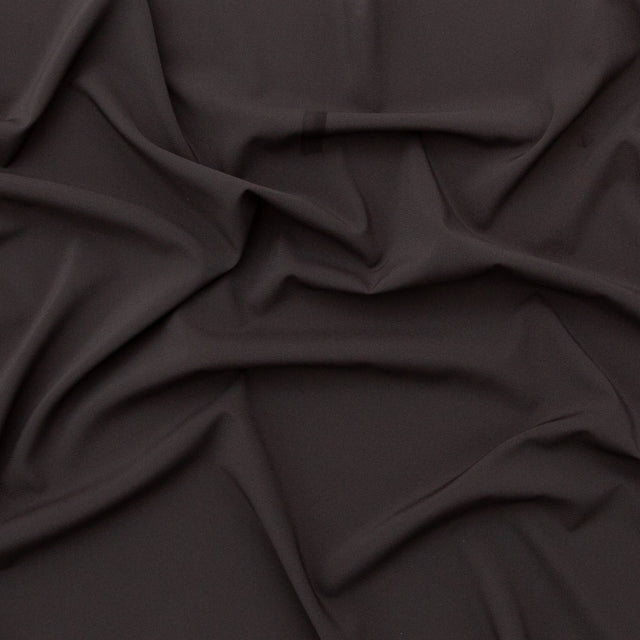 Theory Charcoal Stretch Polyester Crepe de Chine