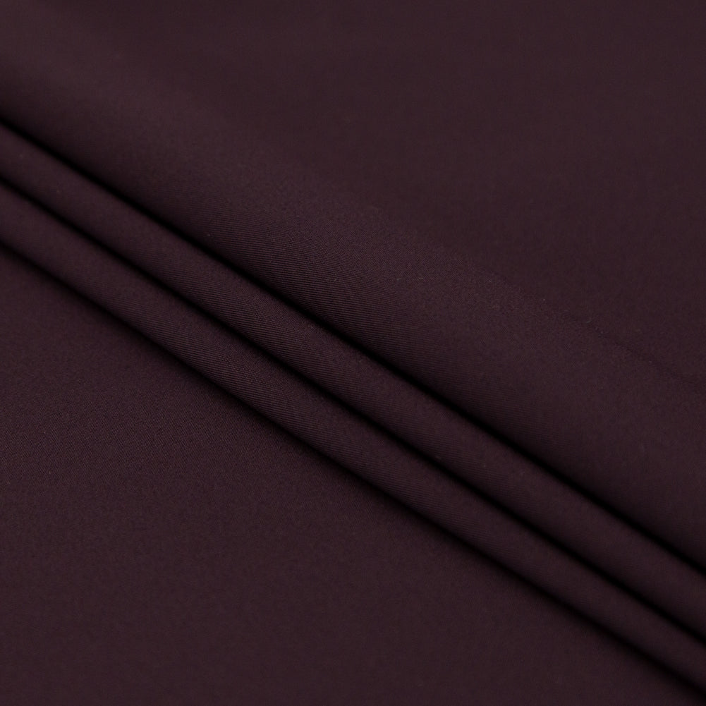 Theory Dark Merlot Radiant Polyester Twill Lining Folded