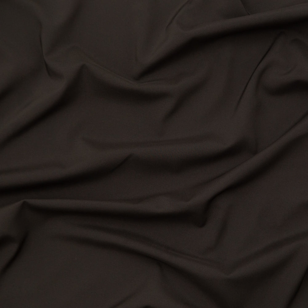 Theory Dark Cedar Stretch Polyester Crepe de Chine