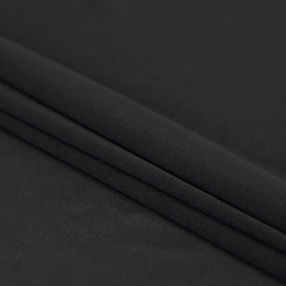Theory Black Sheer Tricot Interlining Folded
