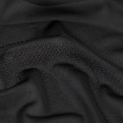 Theory Black Sheer Tricot Interlining Detail