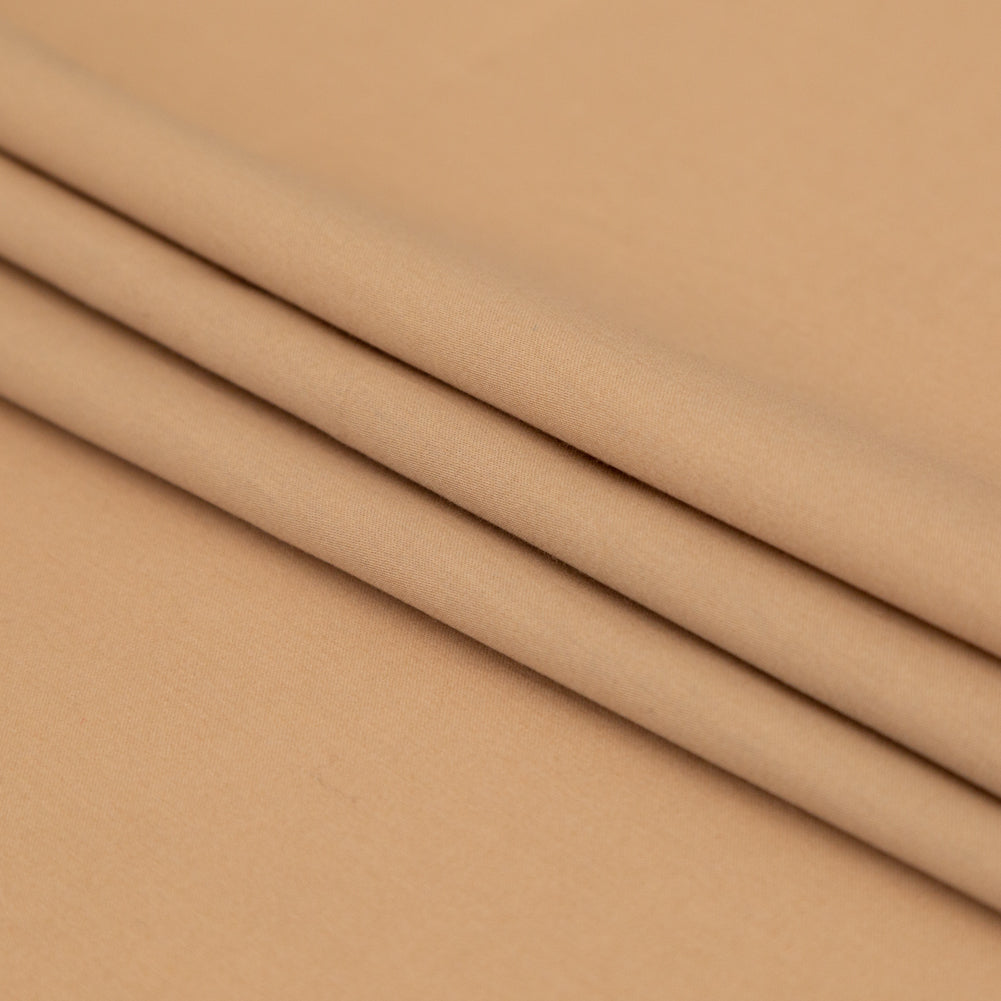 Helmut Lang Khaki Mercerized Cotton Shirting Folded