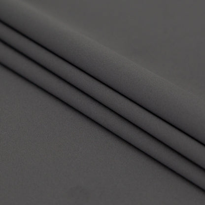 Theory Heather Gunmetal Radiant Polyester Twill Lining Folded
