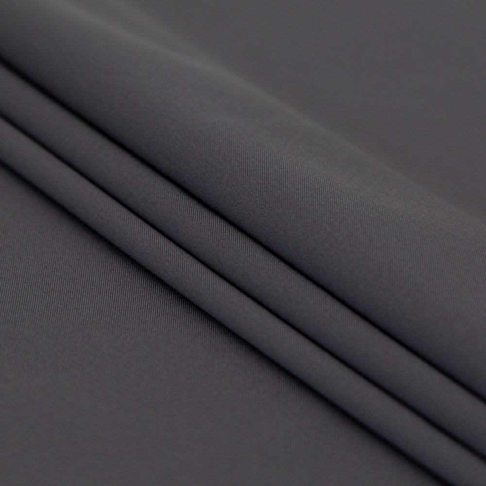 Theory Medium Charcoal Radiant Polyester Twill Lining Folded