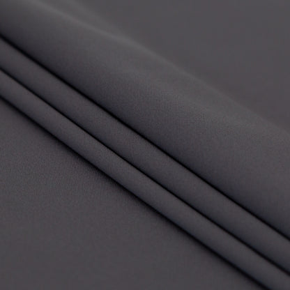 Theory Medium Charcoal Radiant Polyester Twill Lining Folded
