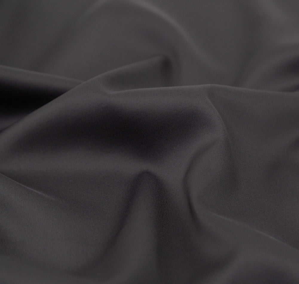 Theory Medium Charcoal Radiant Polyester Twill Lining Detail