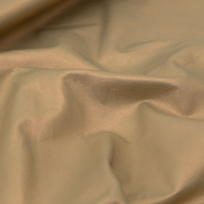 Medium Metallic Slate Green Lamb Leather Detail