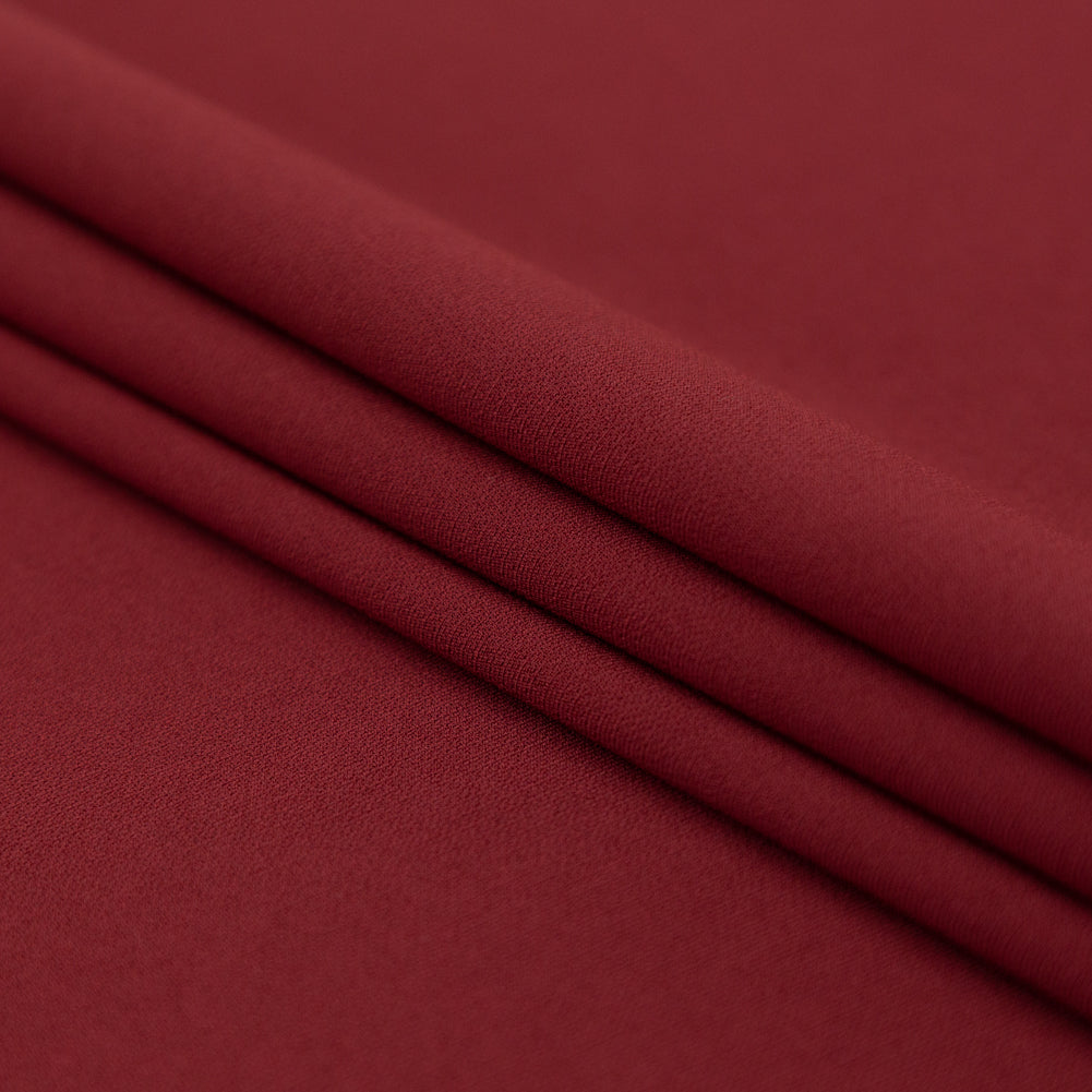 Theory Black Cherry Stretch Crepe Folded