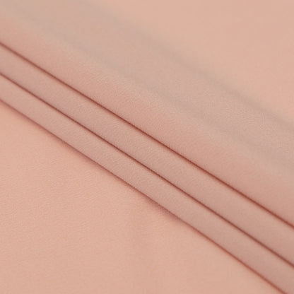 Theory Cameo Pink Stretch Polyester Crepe de Chine Folded