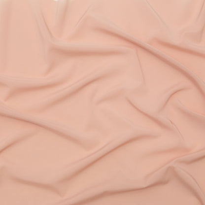 Theory Cameo Pink Stretch Polyester Crepe de Chine