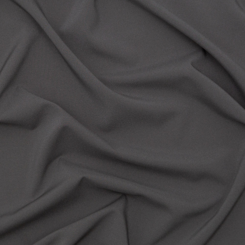 Theory Pewter Stretch Polyester Crepe de Chine