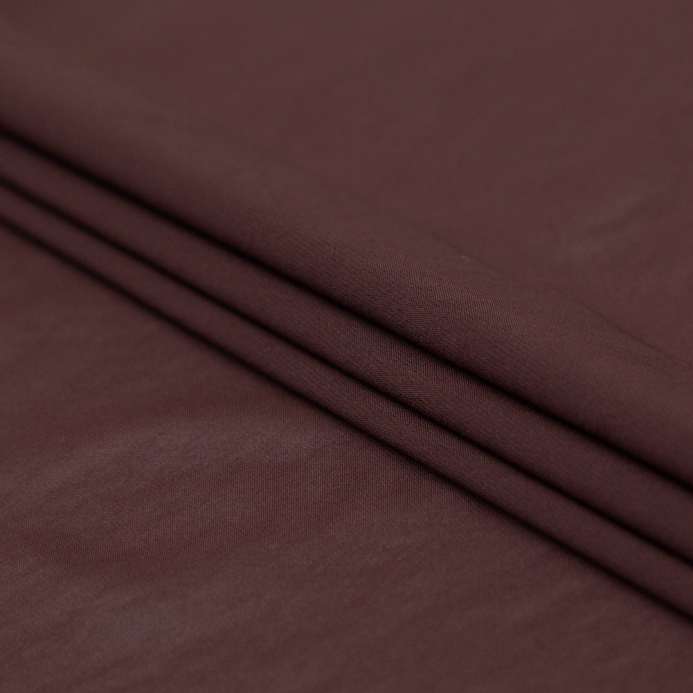 Theory Dark Bordeaux Soft Polyester Chiffon Folded