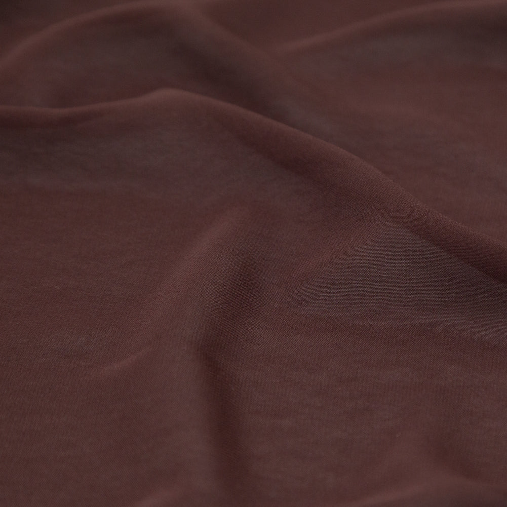 Theory Dark Bordeaux Soft Polyester Chiffon Detail