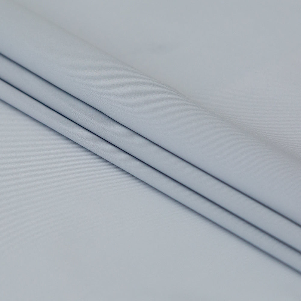 Theory Sterling Gray Radiant Polyester Twill Lining Folded