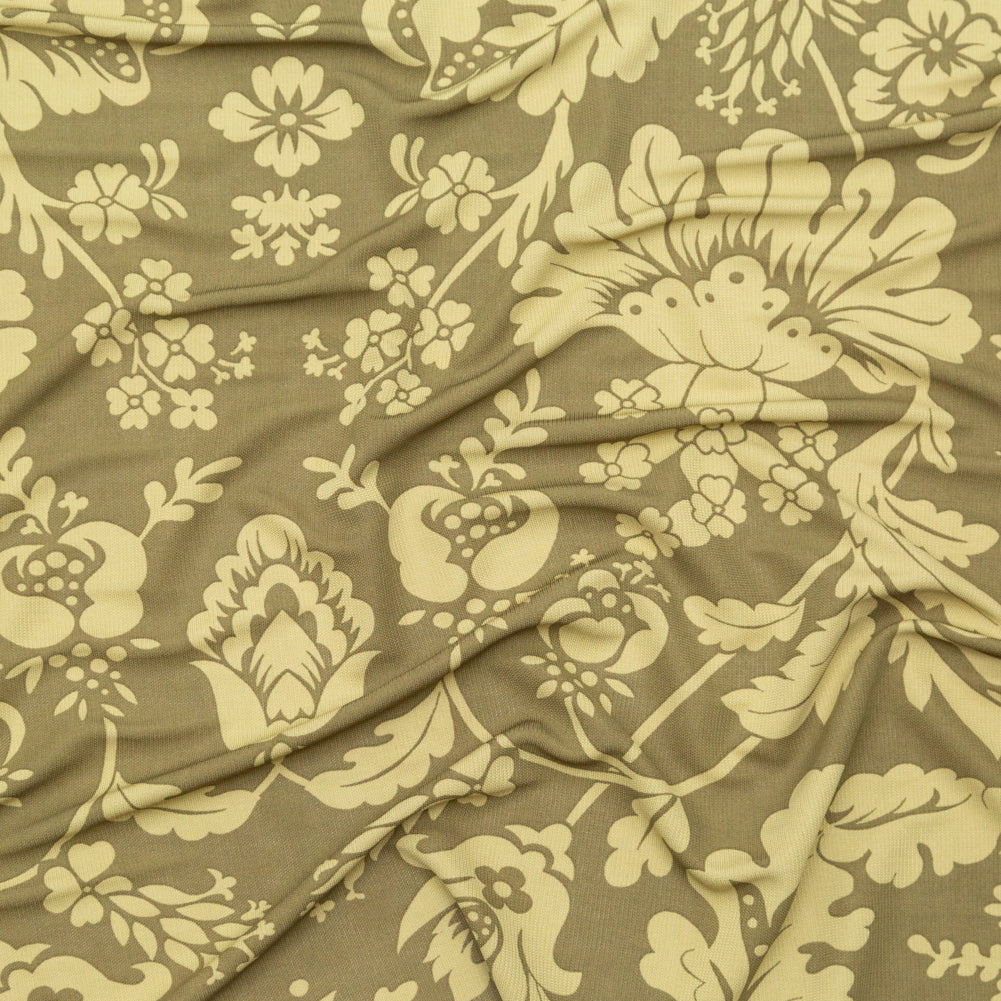 Treetop Floral Printed Rayon Knit
