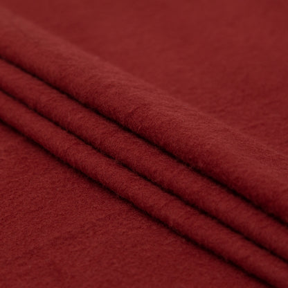 Italian Rust Stretch Knit Fleece Folded