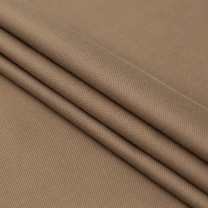 Italian Bonded Camel Pique and Black Jersey Folded